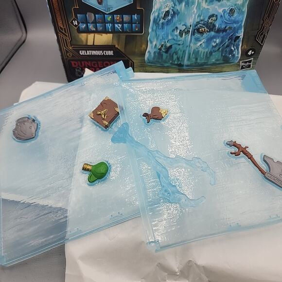 D&D GELATINOUS CUBE Dungeons & Dragons Golden Archive Honor Among Thieves D&D - Picture 5 of 11